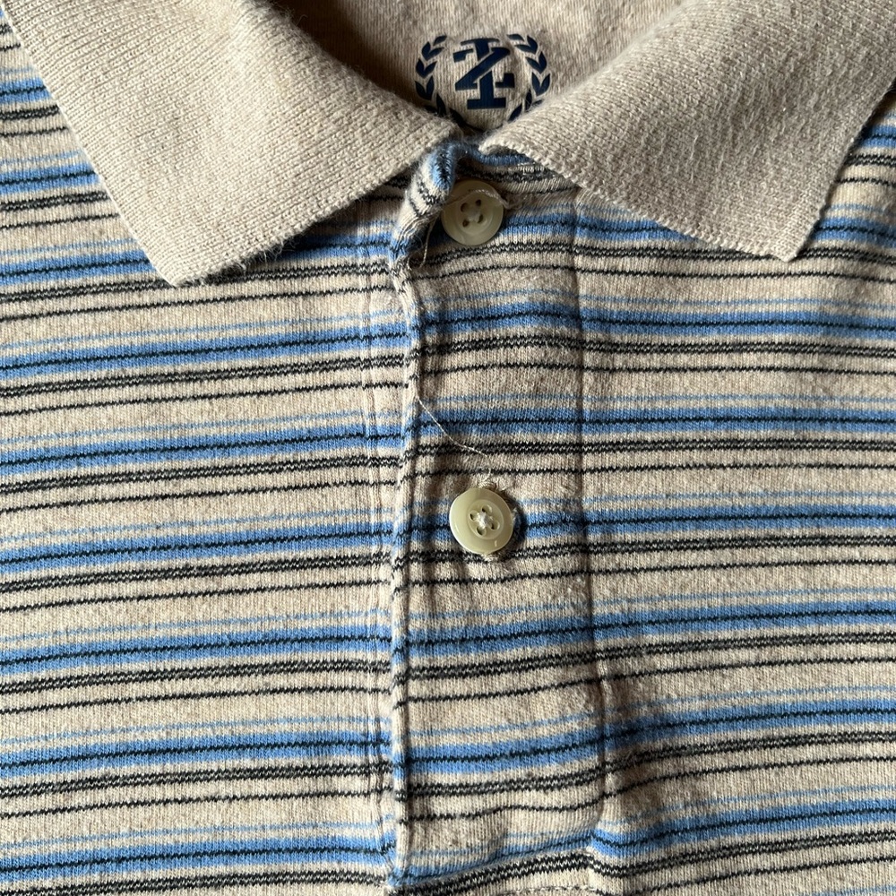 Striped IZOD Collared Shirt - Picture 3 of 9